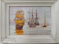 Tablou vechi Todor Todorov