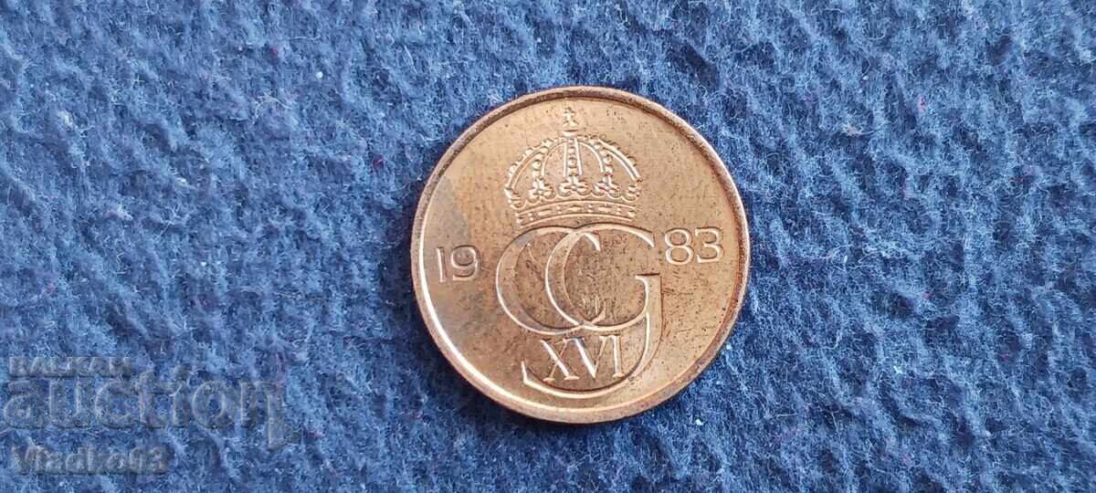 Suedia 5 öre 1983 cu preț € 0.24 | 0.47 BGN