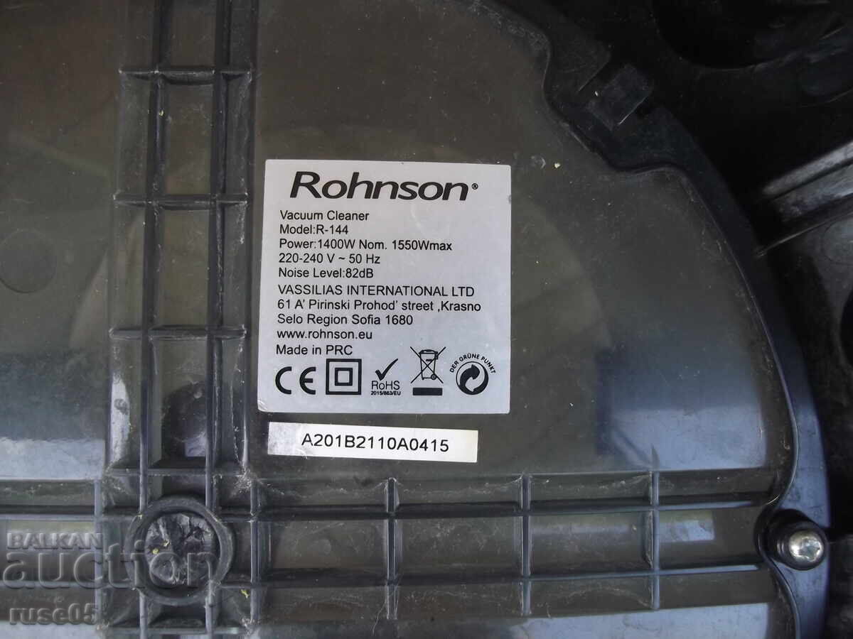Rezervor pentru "Rohnson-R-144 Aqua Tech" - 5