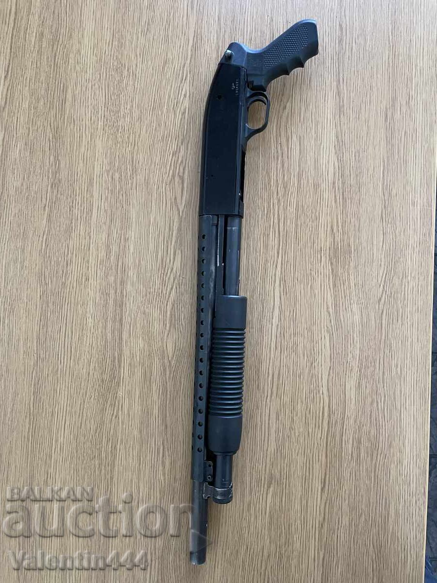 ПУШКА – ПОМПА  "МОСБЕРГ", кал.12мм – ДАКТИВИРИНА/ОБЕЗОПАСЕНА