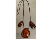 Colier din chihlimbar baltic