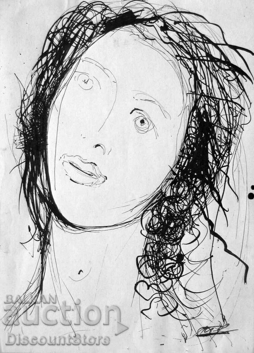 Ink/Pen Drawing, Anton Terziev