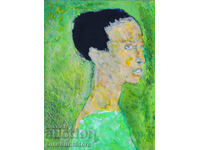 Tempera/pastel drawing, Anton Terziev