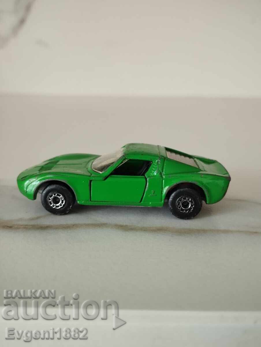 Παράδοση Lamborghini Miura Matchbox made in Bulgaria Καλάθι σπιρτόκουτο