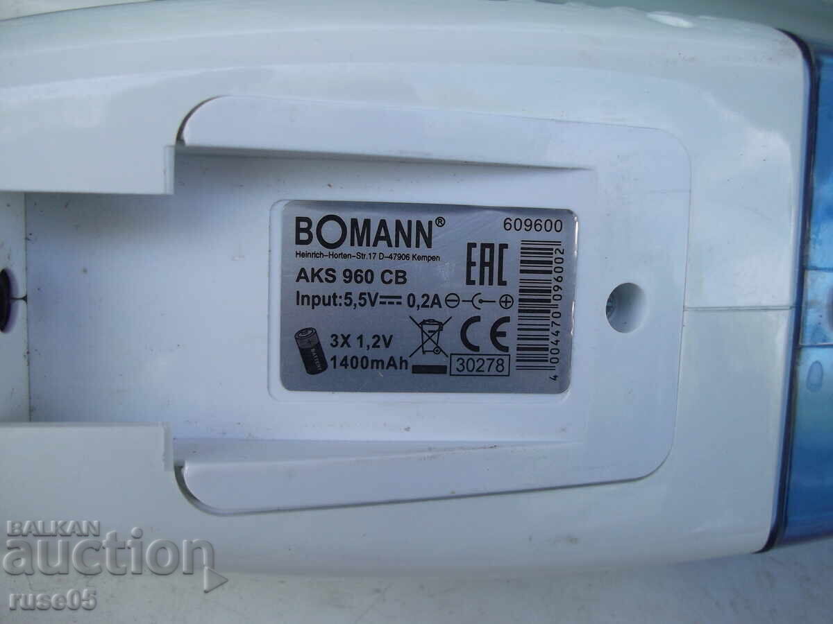 Prahosmukachka "BOMANN - AKS-960 CB" rychna raboteshta - 5