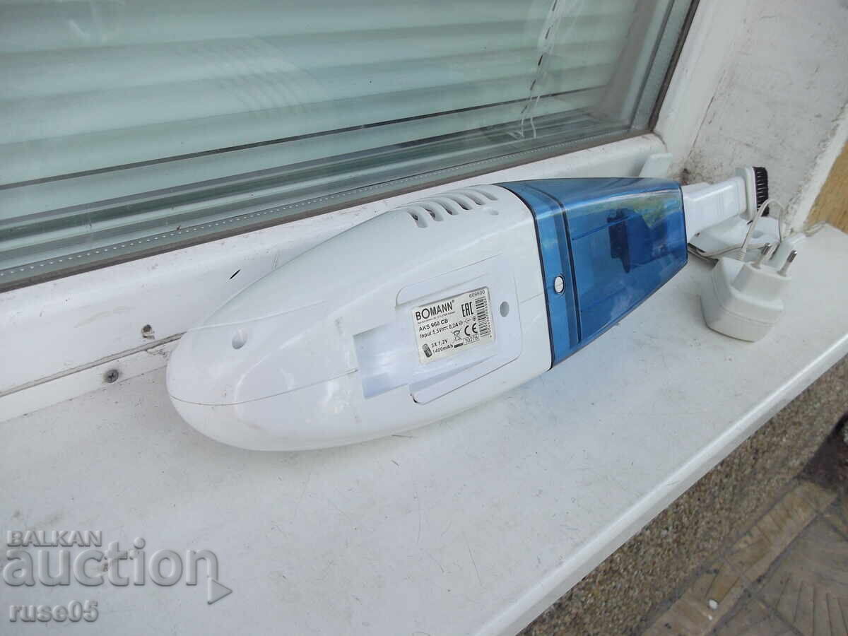 Prahosmukachka "BOMANN - AKS-960 CB" rychna raboteshta - 7