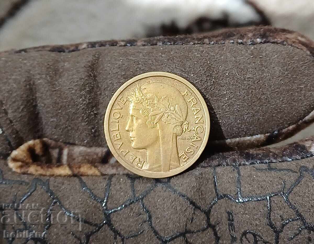 1 franc Franța 1938 lucios cu preț € 2.60 | 5.09 BGN