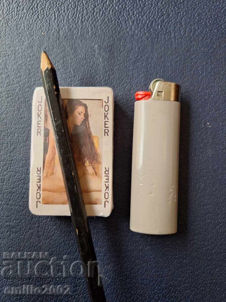 Еротични мини карти за игра 56бр неразпечатвани