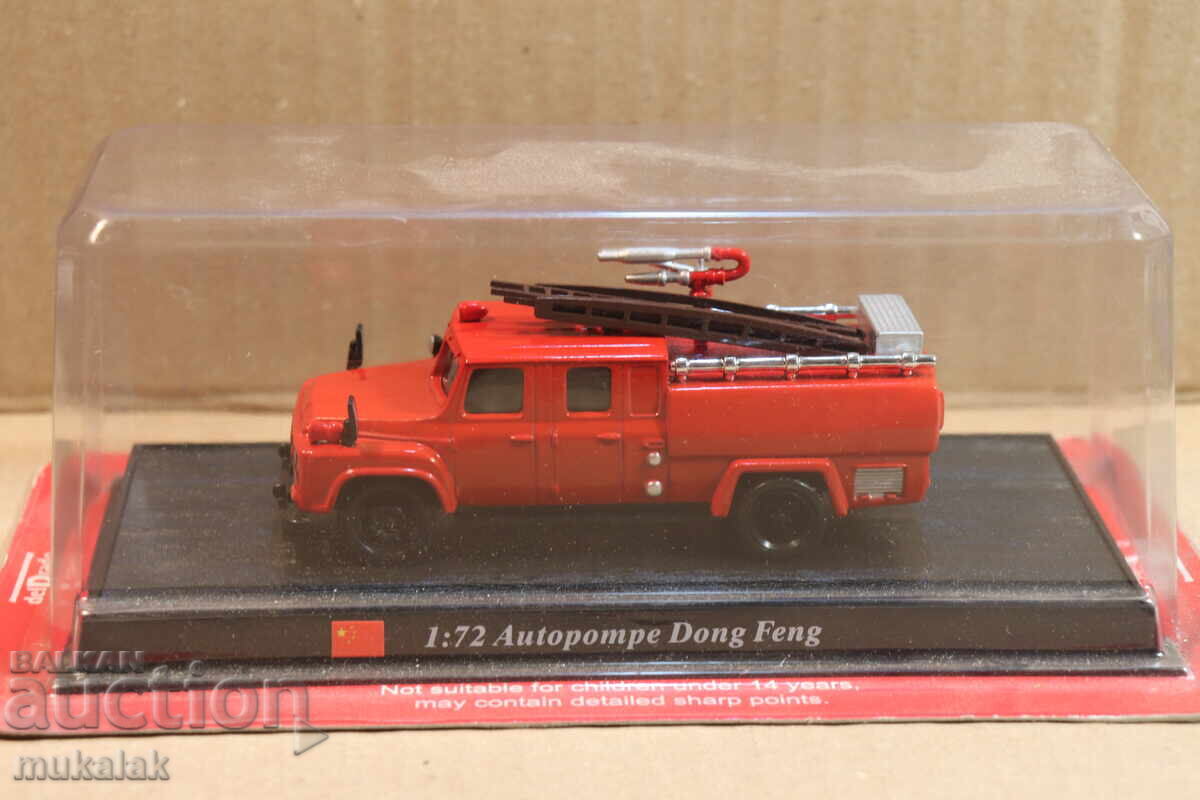 1/72  DONG FENG КАМИОН ПОЖАРНА   МОДЕЛ КОЛИЧКА