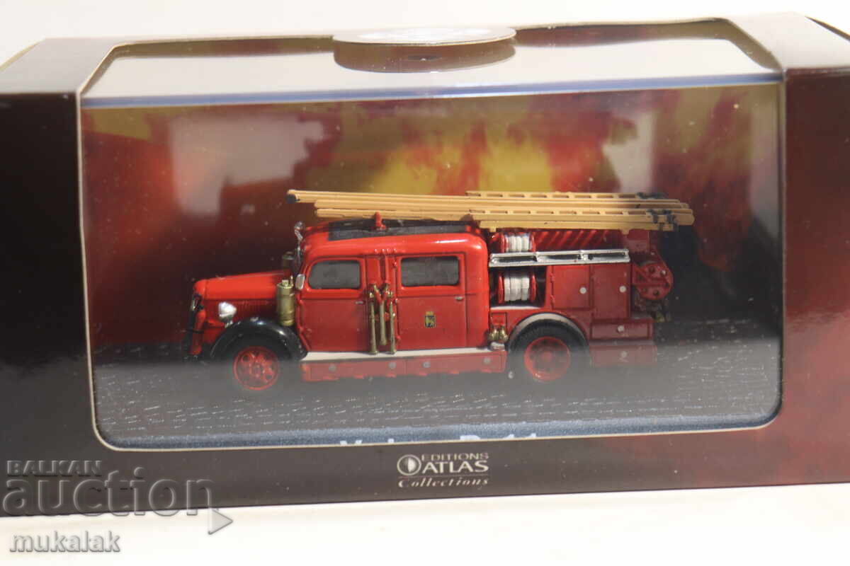 1/72  ATLAS   VOLVO ВОЛВО  КАМИОН ПОЖАРНА   МОДЕЛ КОЛИЧКА с цена € 12.00 | 23.47 лв.