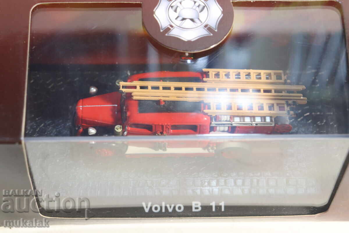 Доставка на 1/72  ATLAS   VOLVO ВОЛВО  КАМИОН ПОЖАРНА   МОДЕЛ КОЛИЧКА