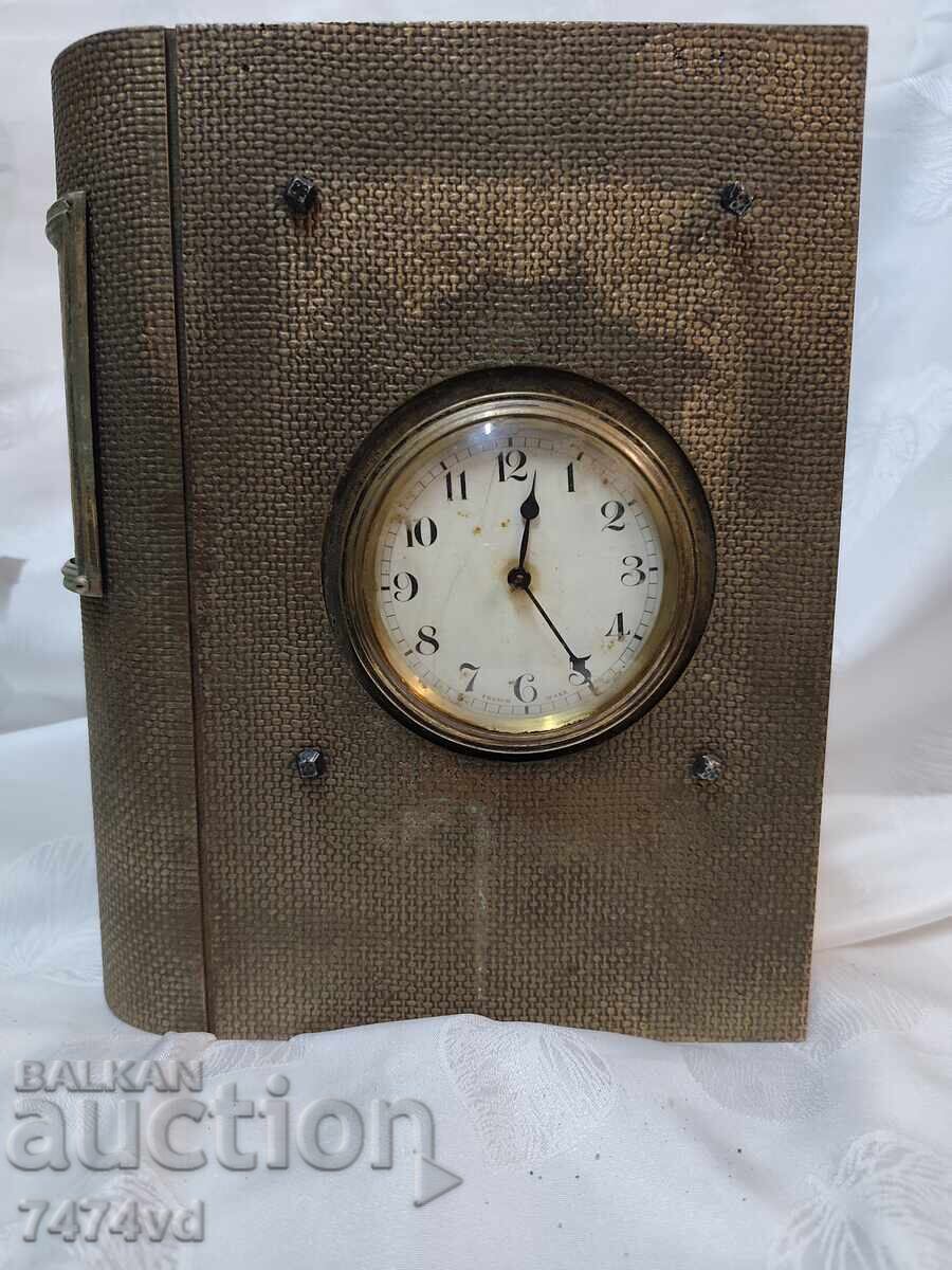 Антикварен френски часовник Junghans -Книга -6 кг.