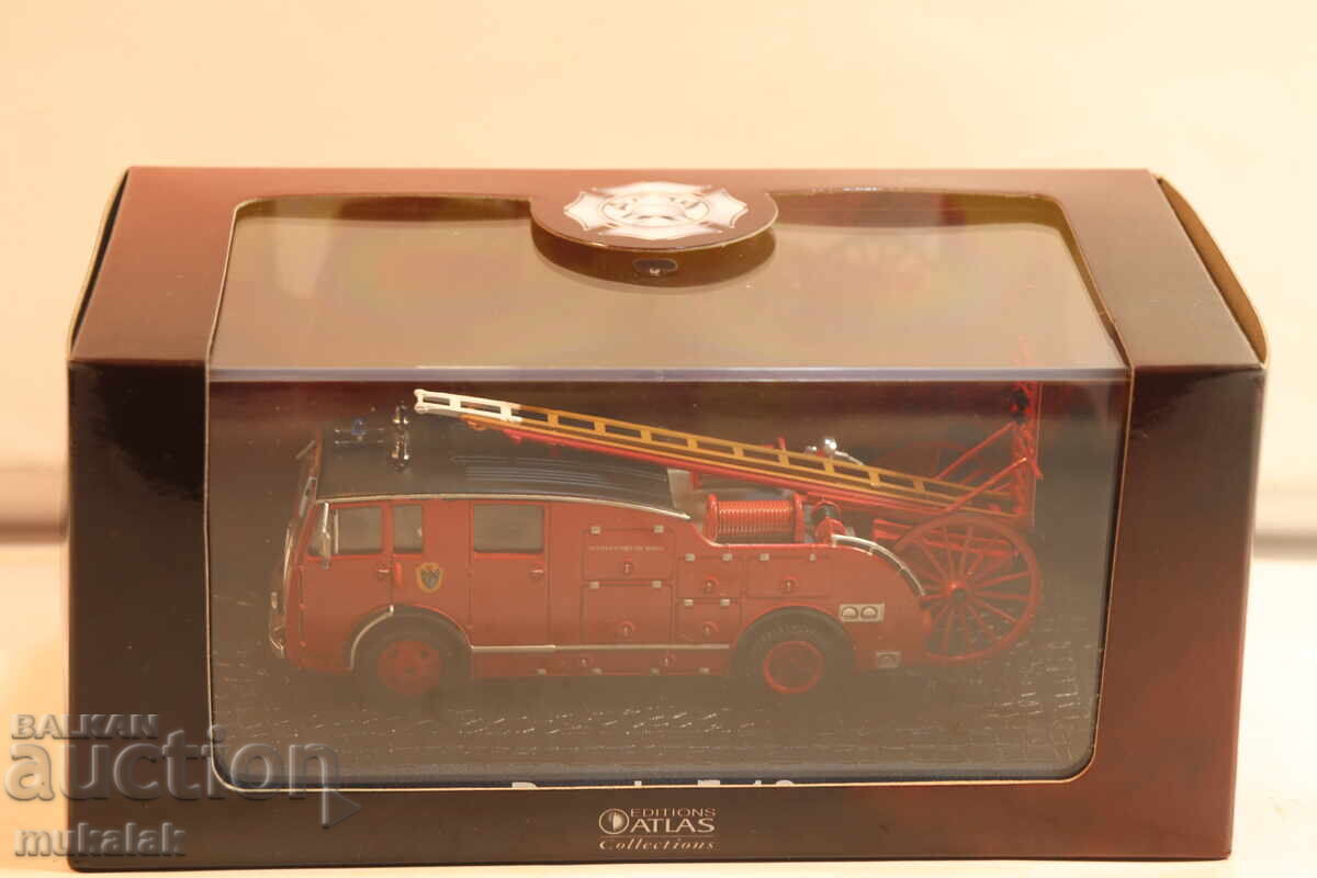 1/72  ATLAS   DENNIS F 12   КАМИОН ПОЖАРНА   МОДЕЛ КОЛИЧКА