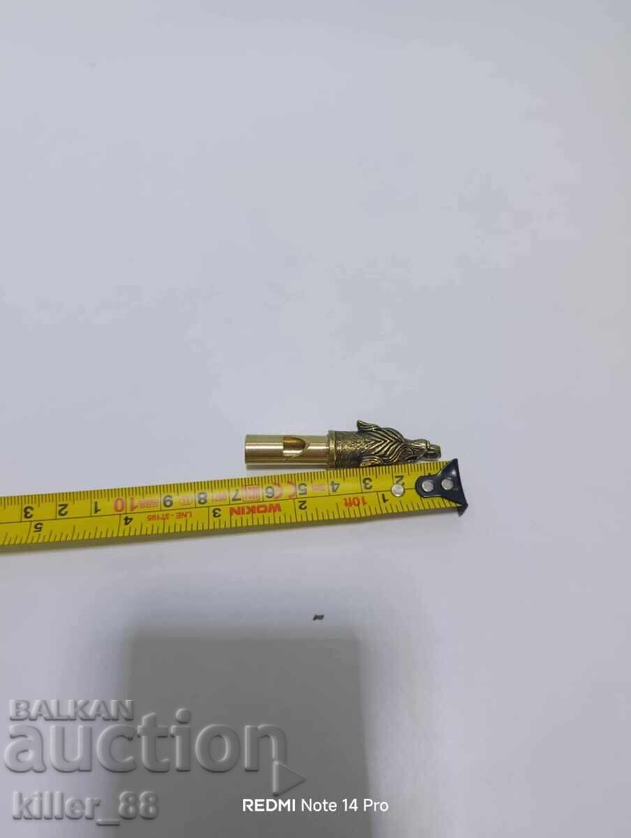 Доставка на Бронзова свирка вълча глава