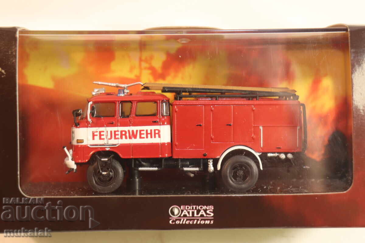 1/72  ATLAS  ИФА   IFA  КАМИОН ПОЖАРНА   МОДЕЛ КОЛИЧКА с цена € 14.00 | 27.38 лв.