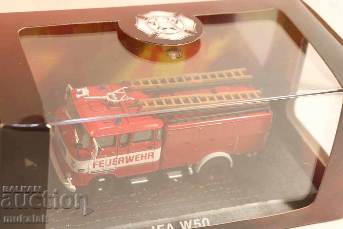 Доставка на 1/72  ATLAS  ИФА   IFA  КАМИОН ПОЖАРНА   МОДЕЛ КОЛИЧКА