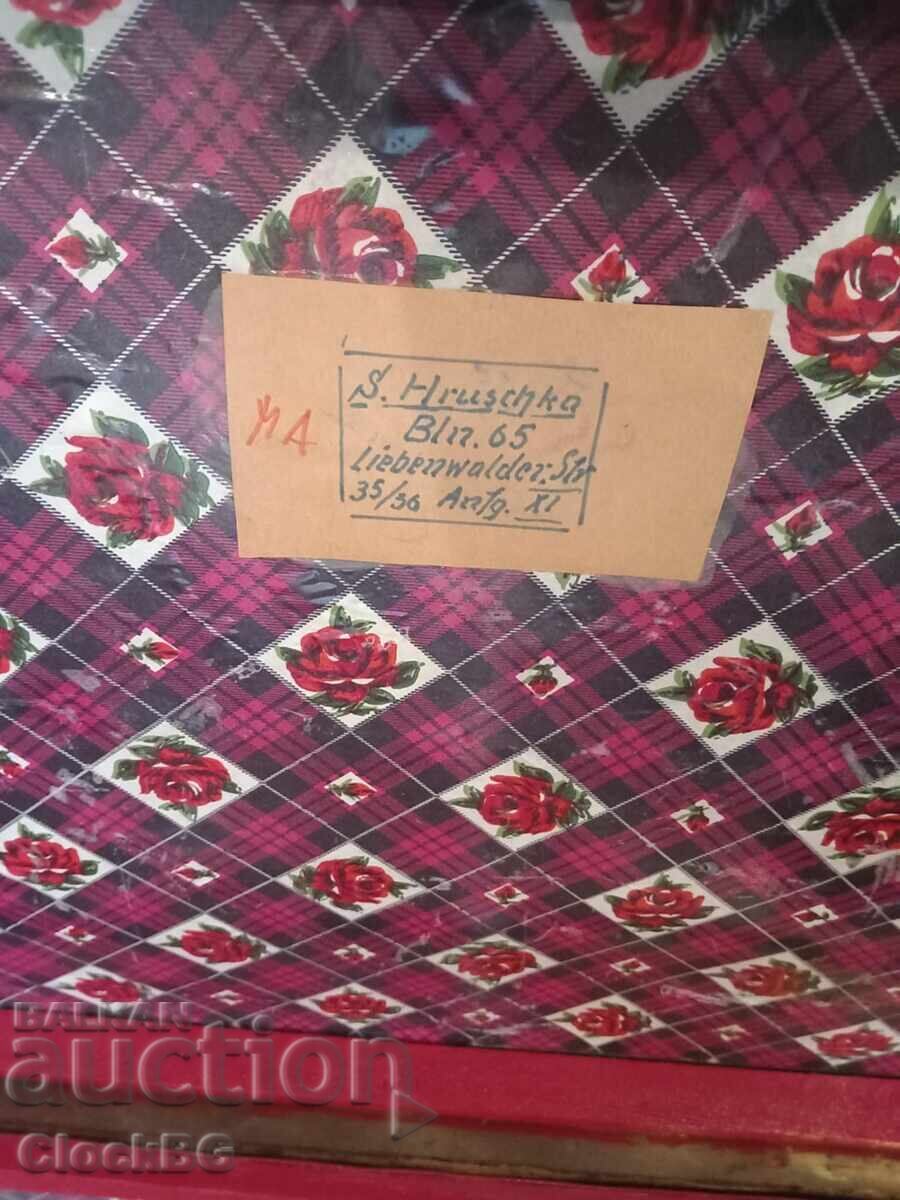 Винтидж немски куфар (около 1930–40 г.) с цена € 29.00 | 56.72 лв.