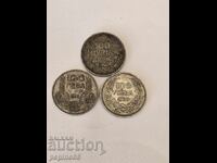 Β.Ζ.Τ. 100 λέβα 1930 Βασιλικά Ασημένια Νομίσματα