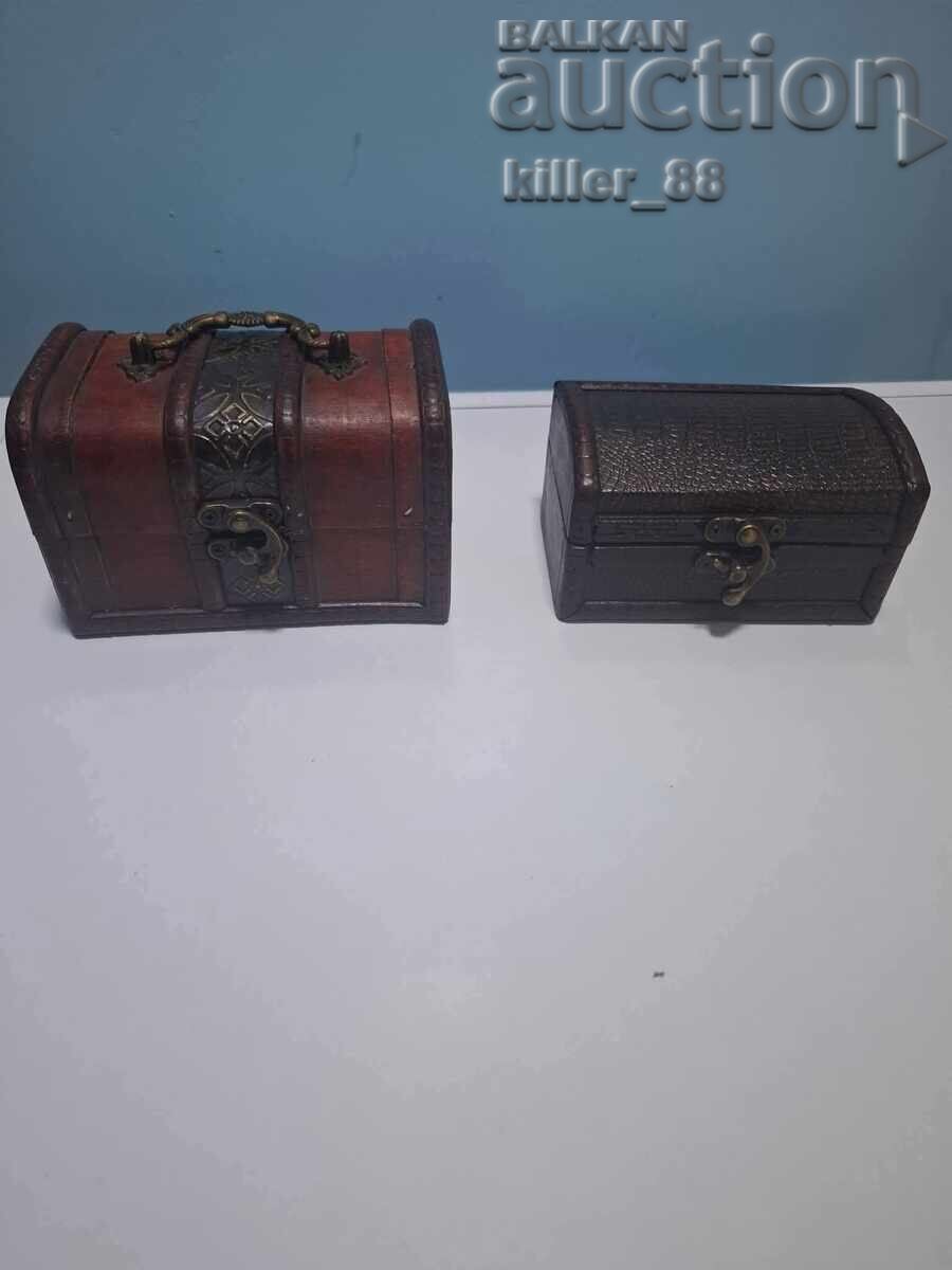 Wooden crates for a traditional tavern corner