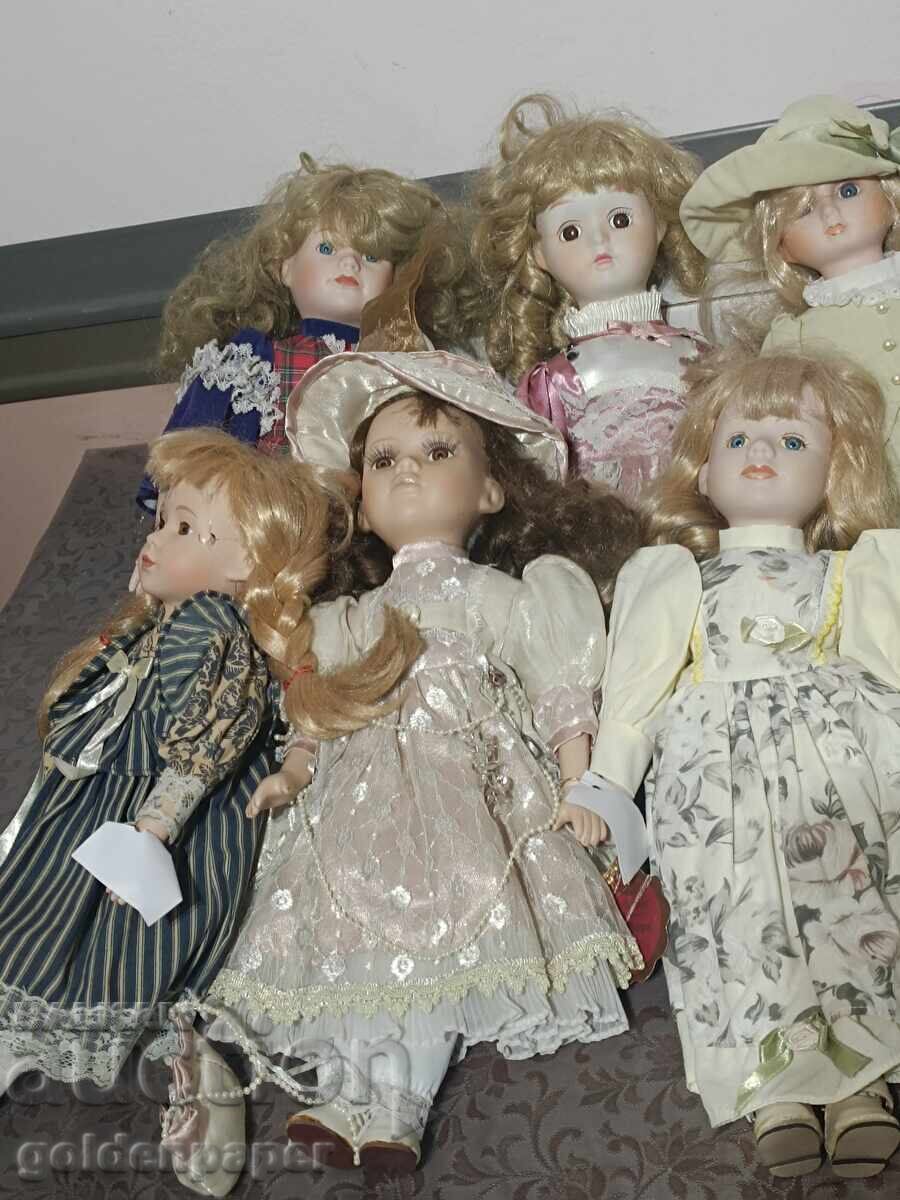 Εκποίηση №32 Πορσελάνινες κούκλες με τιμή € 13.00 | 25.43 BGN