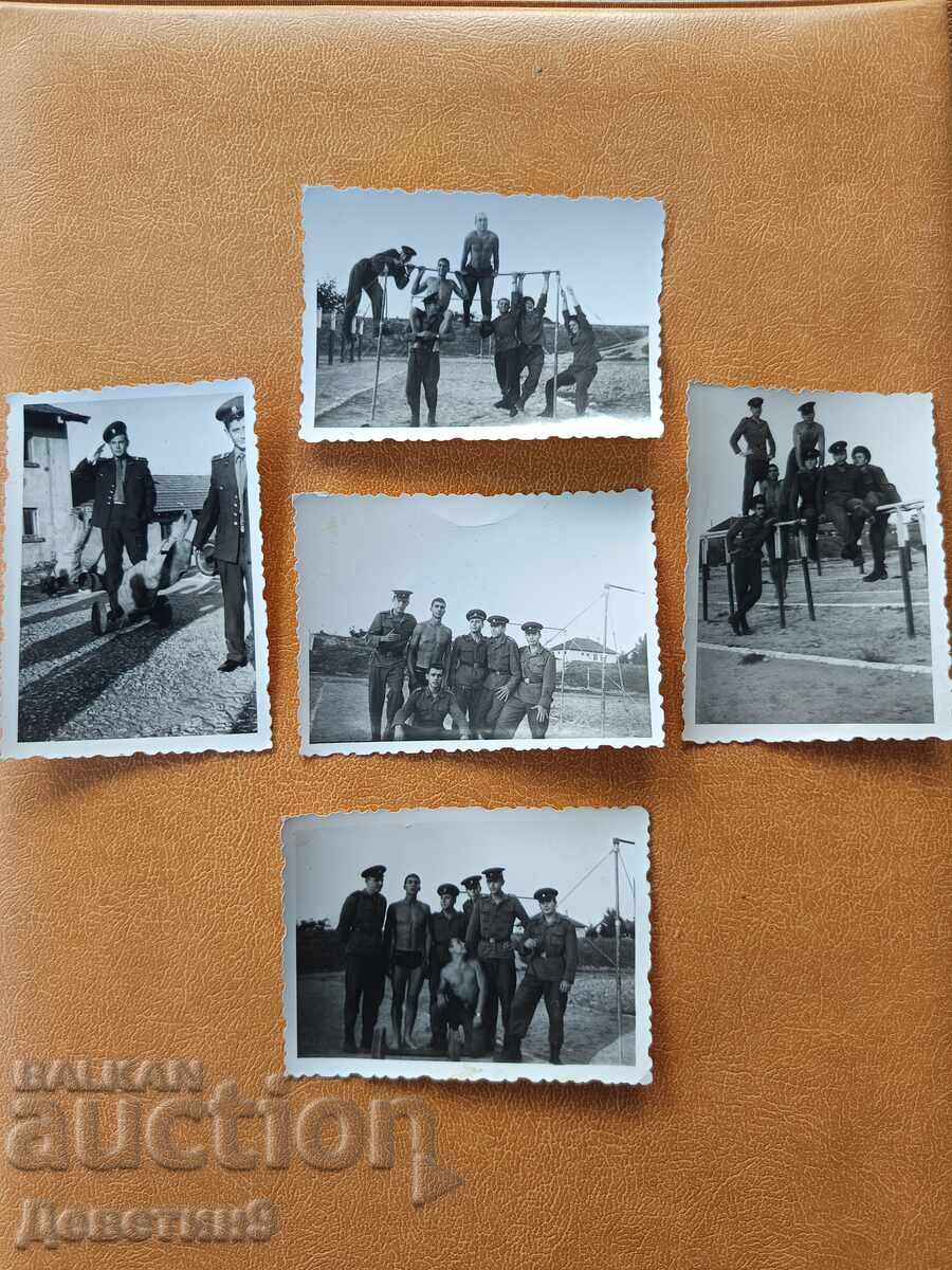 Lot de fotografii militare de pe un singur film