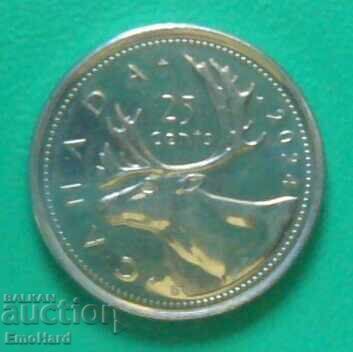 Canada 25 Cents 2024 - King Charles III