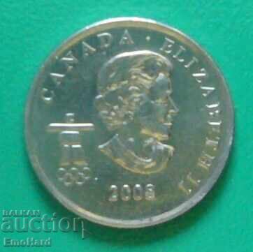 Canada 25 cents 2008 - Vancouver Bobsled with price € 0.75 | 1.47 BGN