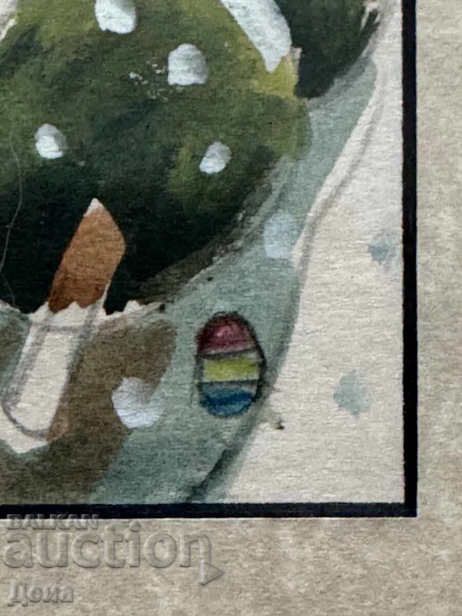 Аукцион Христо Христов-Йошката акварел