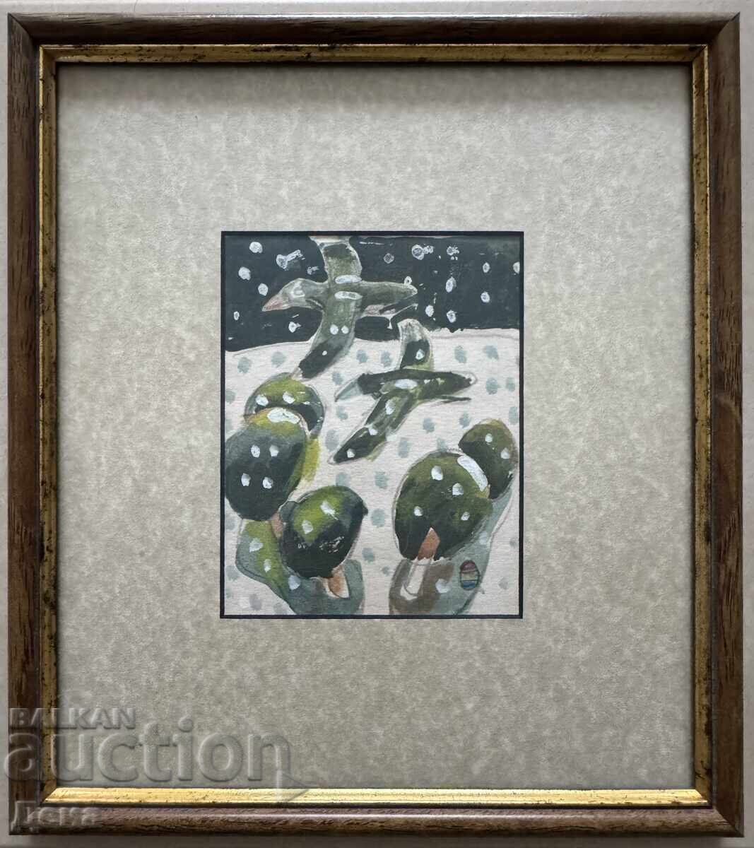 Христо Христов-Йошката акварел