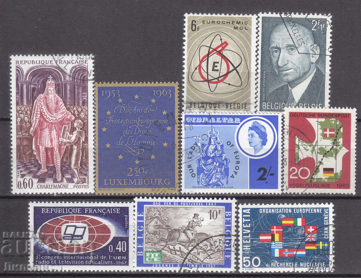 Stamps from 1 Euro Cent