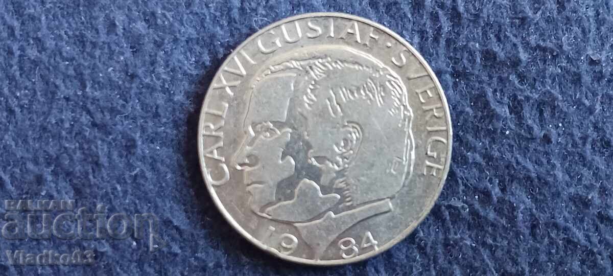 Sweden 1 kroner 1984 with price € 0.19 | 0.37 BGN