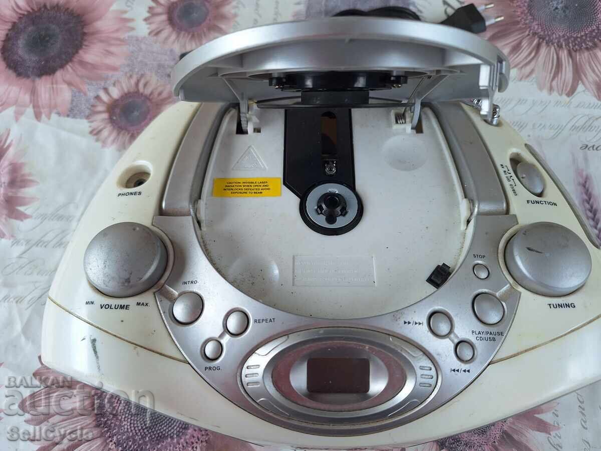 Παράδοση ✅ΡΑΔΙΟΚΑΣΕΤΟΦΩΝΟ ΜΕ CD PLAYER WATSON RP5890MU❗