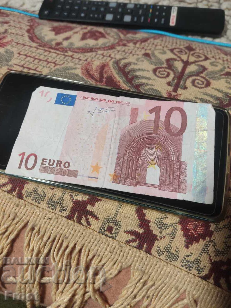 10 euro din 2002