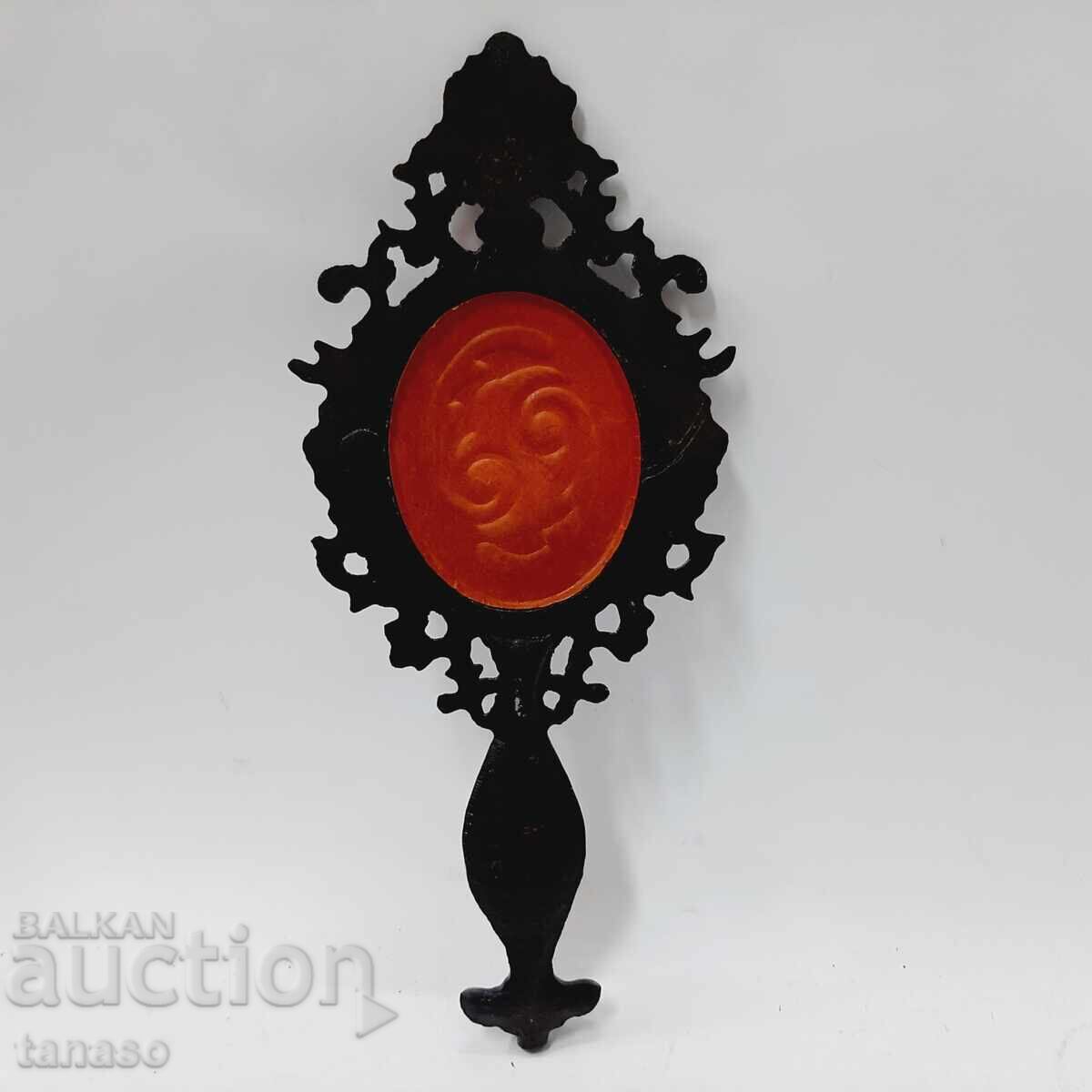 Livrarea Oglindă barocă franceză lucrată manual (15.4)