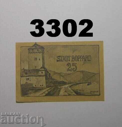 Boppard 25 pfennig 1920 Германия с цена € 1.00 | 1.96 лв.
