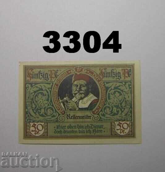 Rothenburg o. T. 50 pfennig 1921 Германия с цена € 0.50 | 0.98 лв.