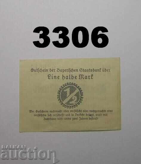 Nürnberg 1/2 marcă 1918 Germania cu preț € 3.00 | 5.87 BGN