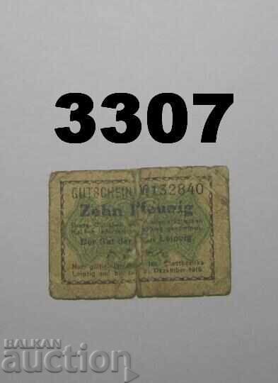 Leipzig 10 pfennig until 1918 Germany