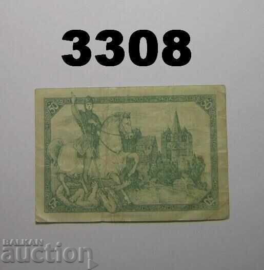Limburg 50 pfennig 1918 Германия с цена € 2.50 | 4.89 лв.