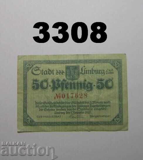 Limburg 50 pfennig 1918 Германия
