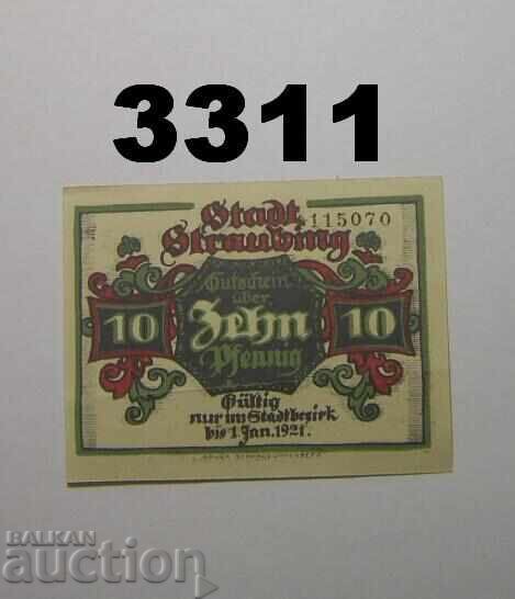 Straubing 10 pfennig 1918 (Bis 1921)