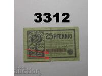 Simmern 25 pfennig 1919 Germania
