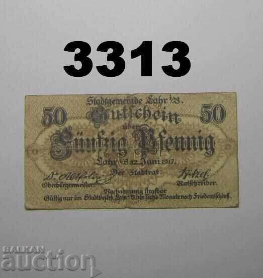 Lahr 50 pfennig 1917 Γερμανία