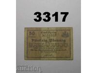 Leipzig-Land 50 pfennig until 31.12.1918 Germany