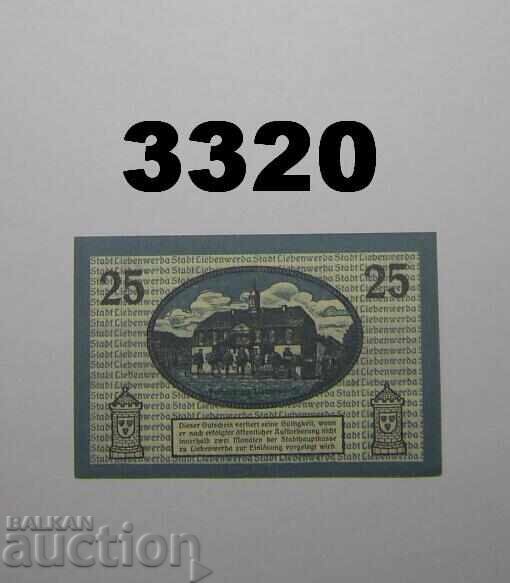 Liebenwerda 25 pfennig Notgeld Γερμανία με τιμή € 1.00 | 1.96 BGN