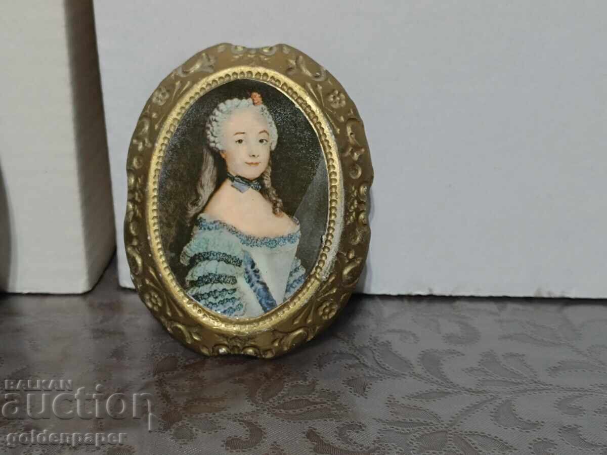 Vânzare nr. 40 Tablouri ovale din ghips - 5