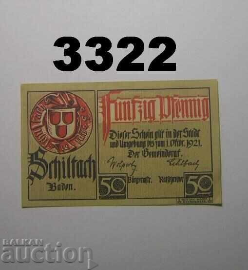 Schiltach 50 pfennig 1918 Germania