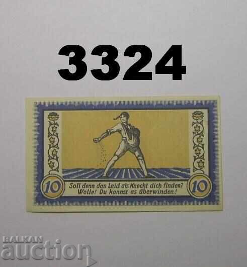 Neuwied 10 πένιγκ 1921 Γερμανία με τιμή € 0.80 | 1.56 BGN