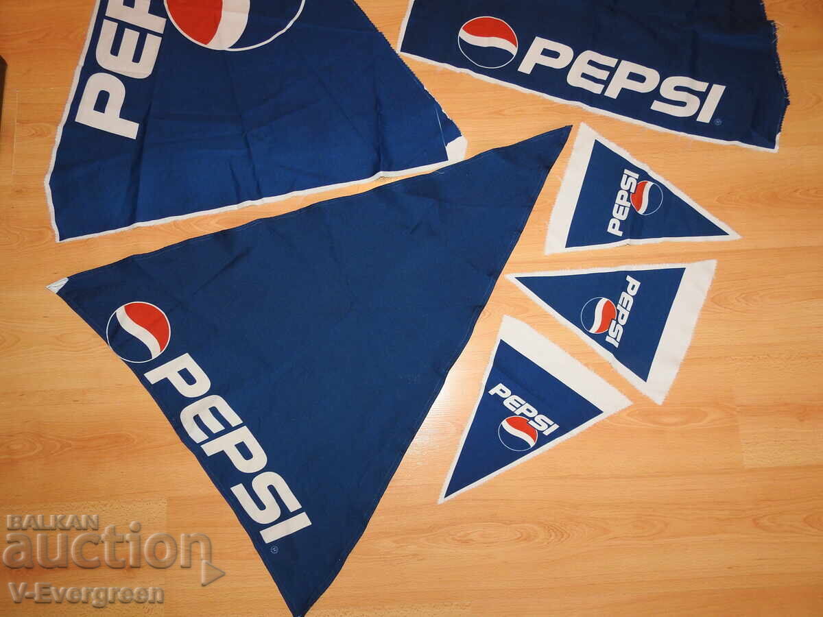 Аукцион Стари рекламни текстилни покривки на Пепси Pepsi
