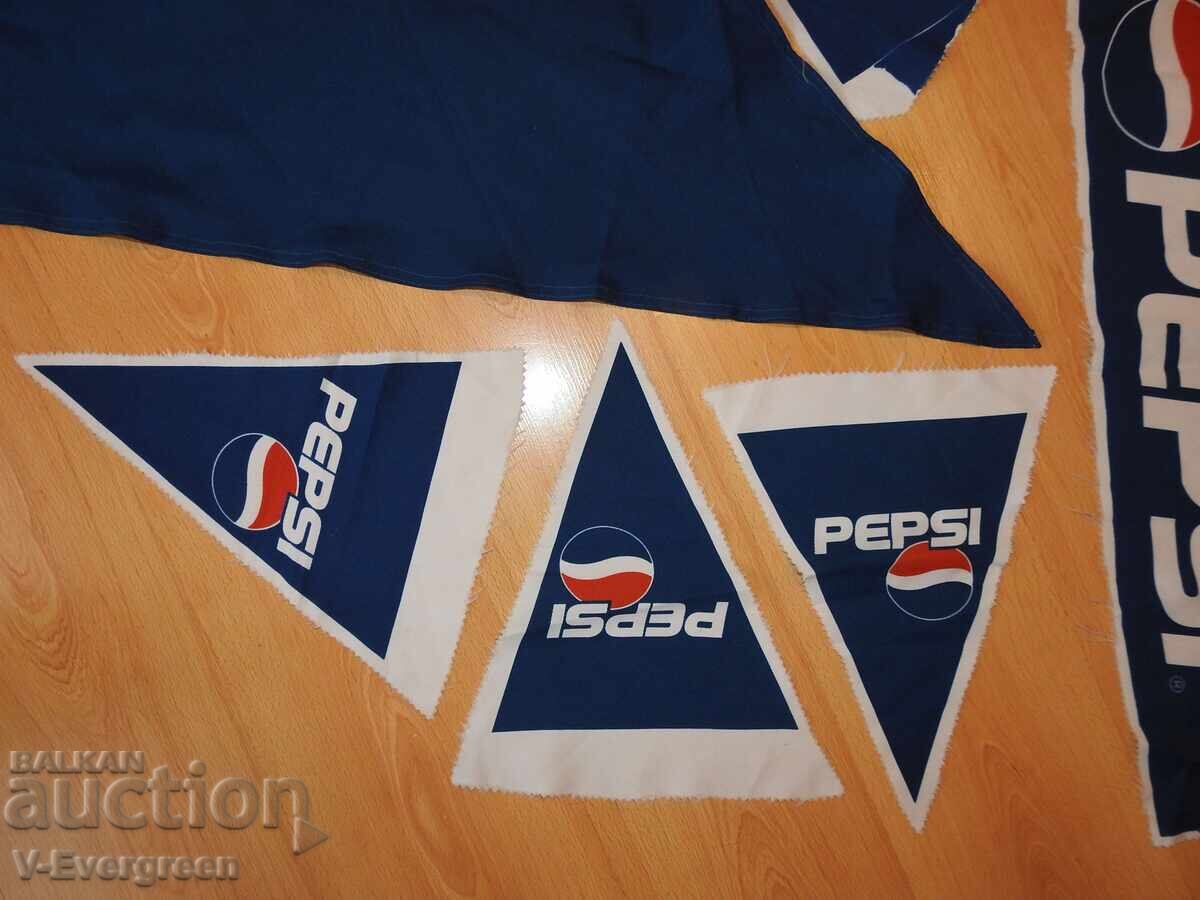 Доставка на Стари рекламни текстилни покривки на Пепси Pepsi